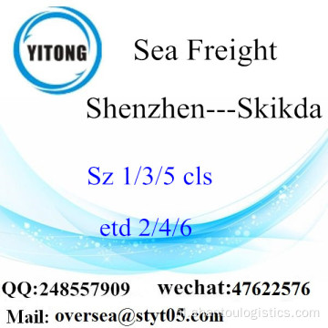 Shenzhen Port LCL Consolidatie Naar Skikda